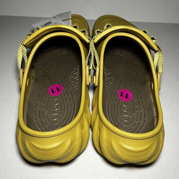 New Crocs Echo Clogs Mens Size 11 Desert Grass (207937-76A) NWT Shoes Slides - Picture 3 of 5